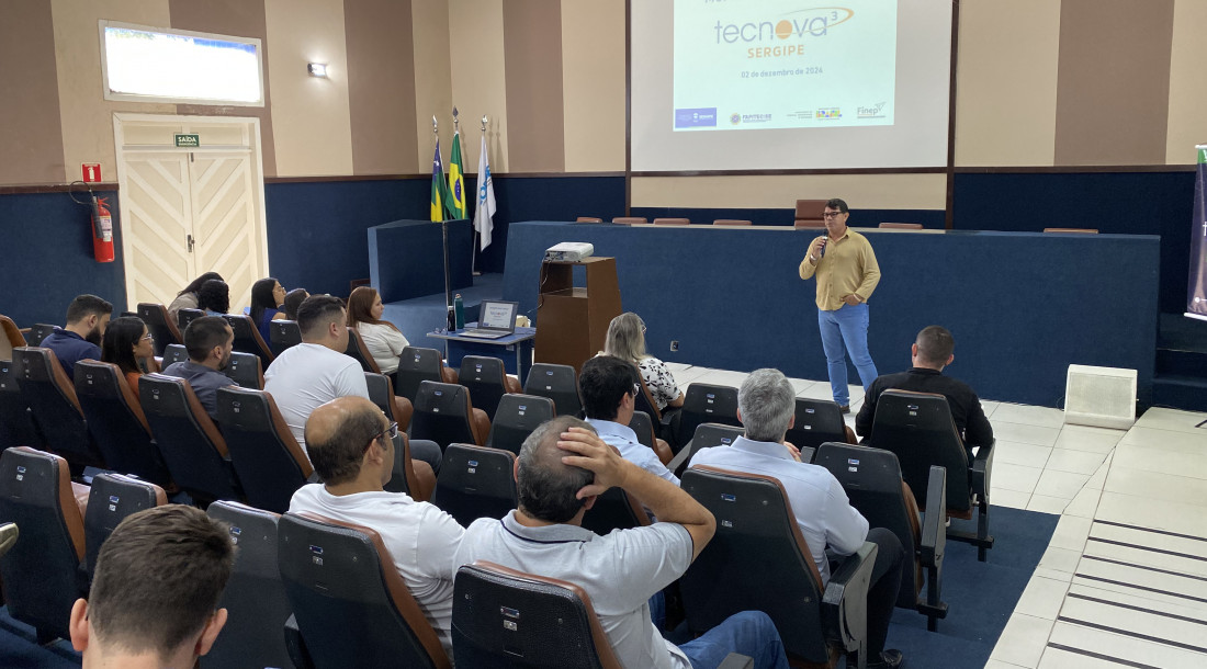 Fapitec/SE recepciona empreendedores selecionados para o Programa Tecnova III